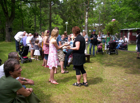 Firande av utmärkelsen Årets By - Fågelfors 2007