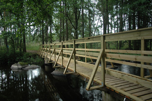 Bron till Övrasjön (foto: Micke Broqvist)
